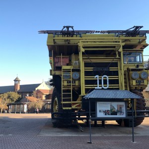 Unit rig mark 36 marking the site of Ferreira's wagon
