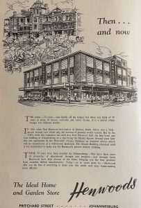 Henwoods advert