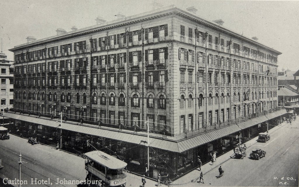 Hotels of Early&nbsp;Johannesburg